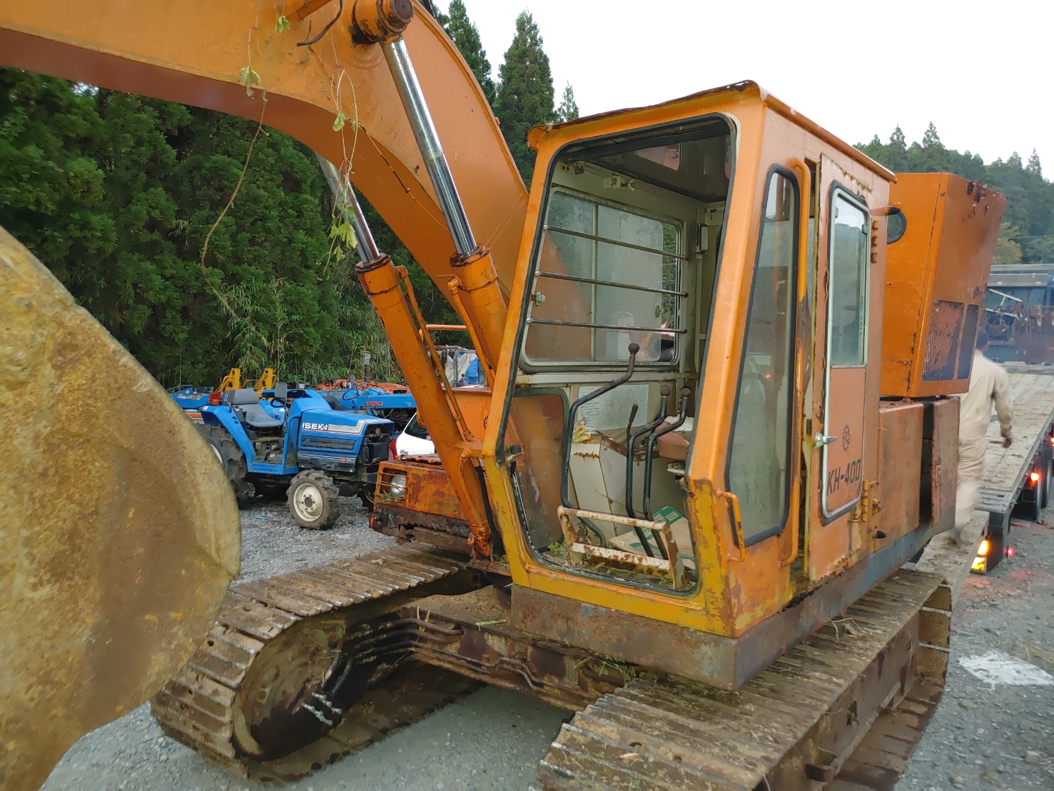 宮崎県クボタ ユンボ KH-400