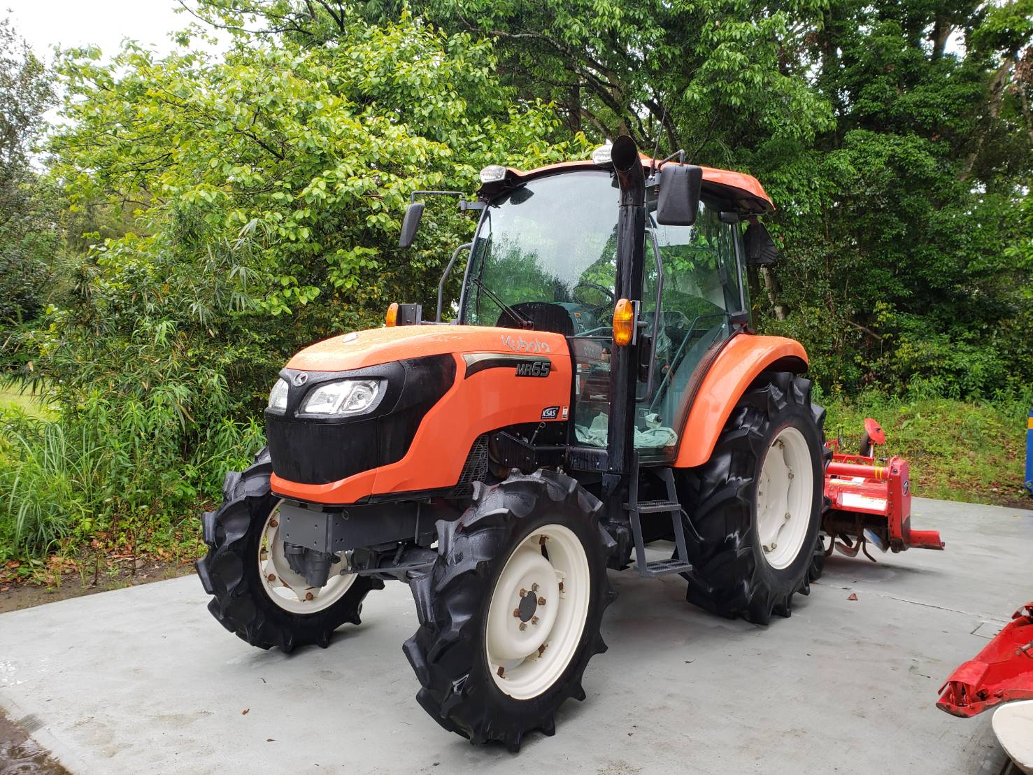 宮崎県クボタ　トラクター　MR65