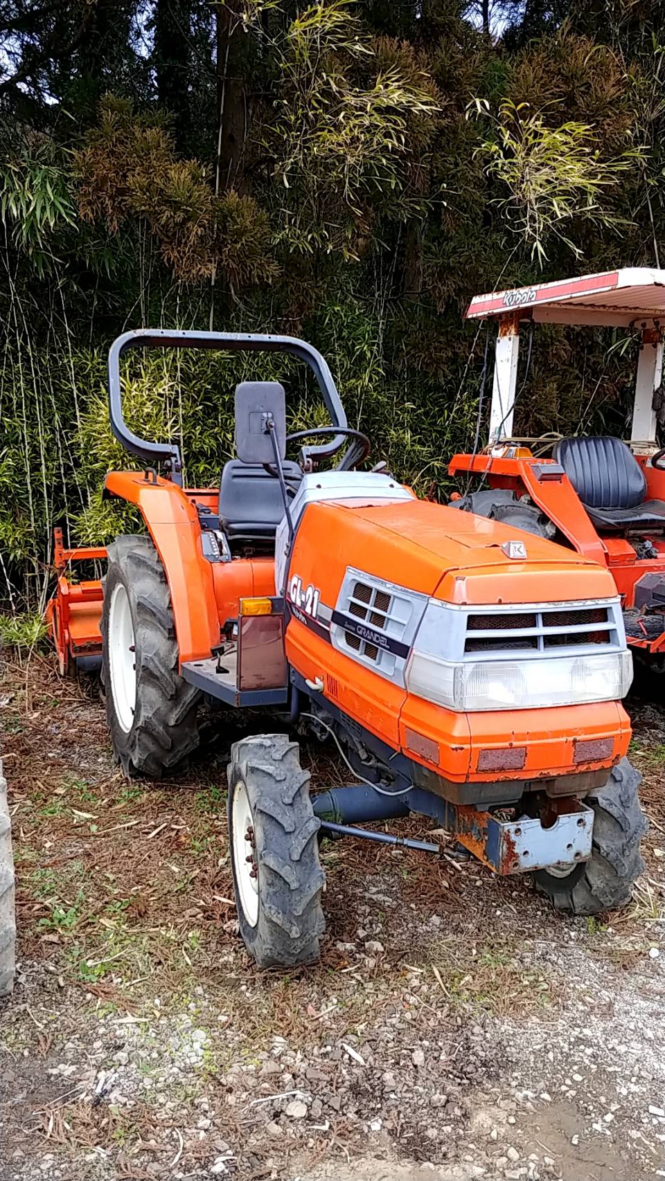 宮崎県クボタ　トラクター　GL21