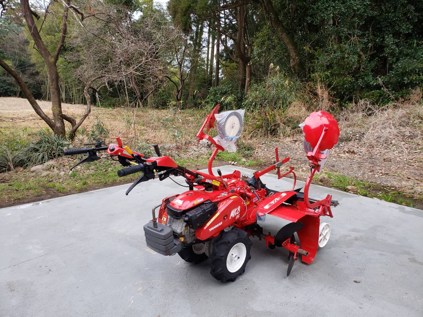 宮崎県ヤンマー　平うね整形マルチ　MK8DX