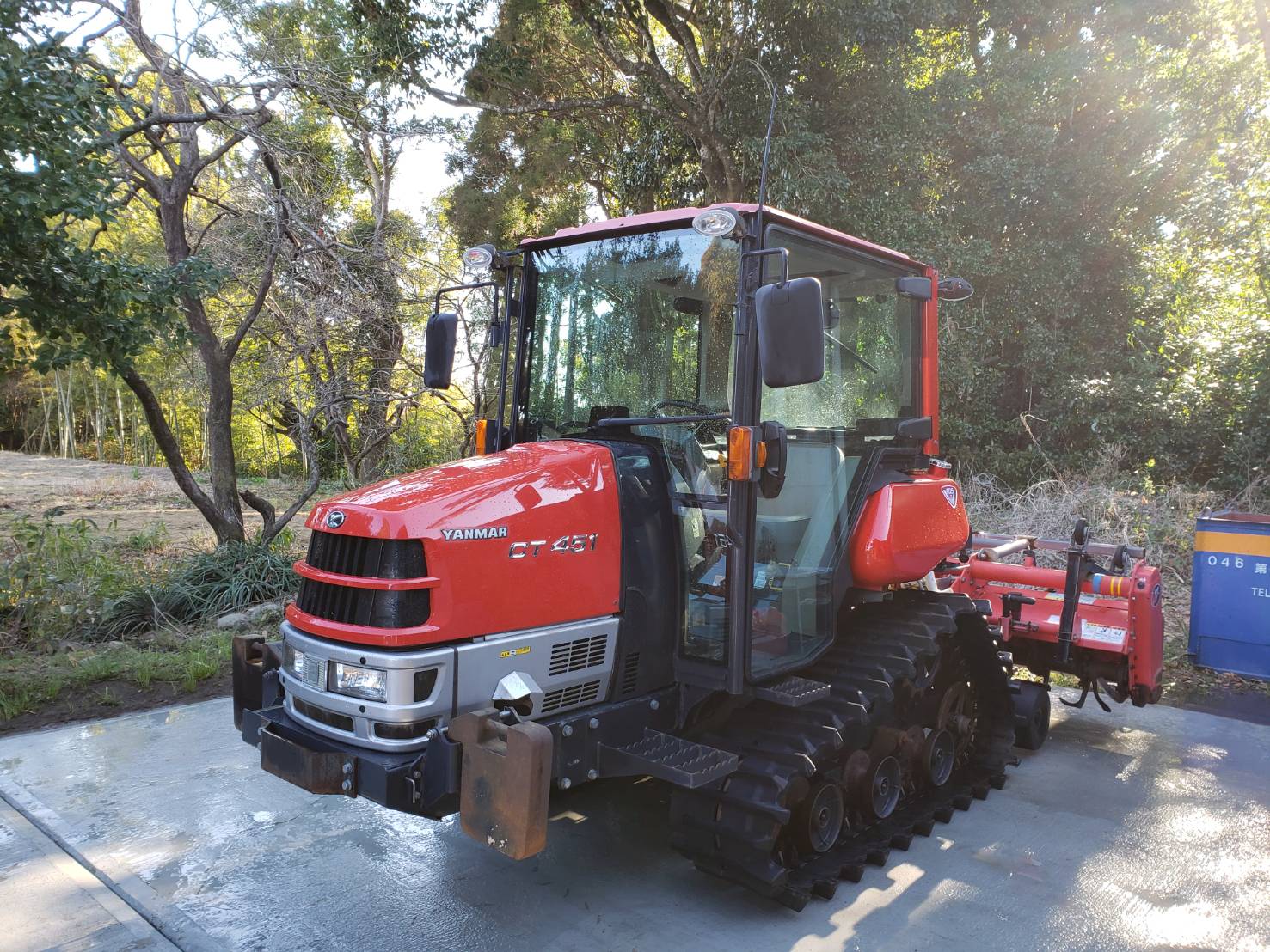 福岡県ヤンマー　トラクター　CT451