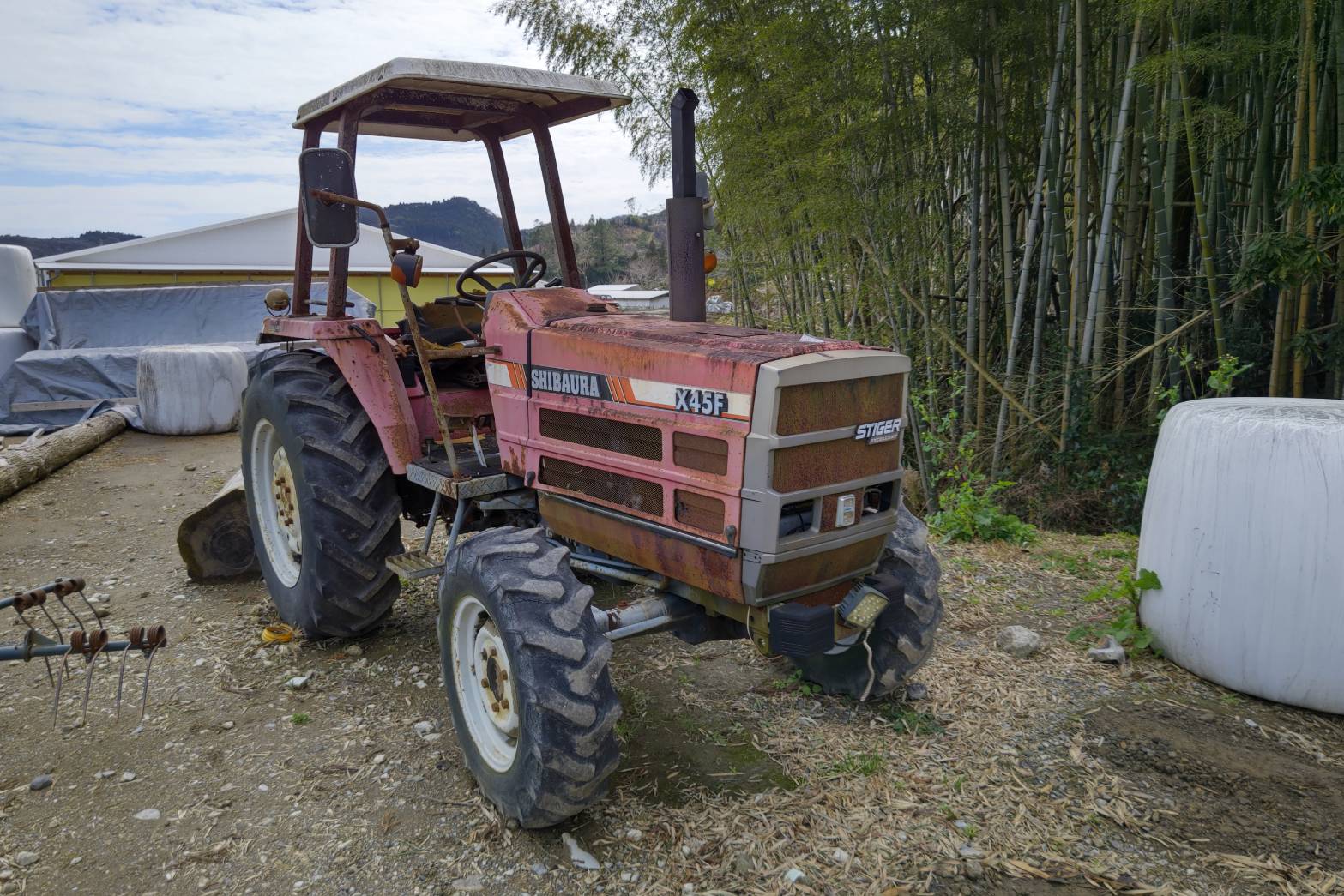 熊本県シバウラ　トラクター　X45F