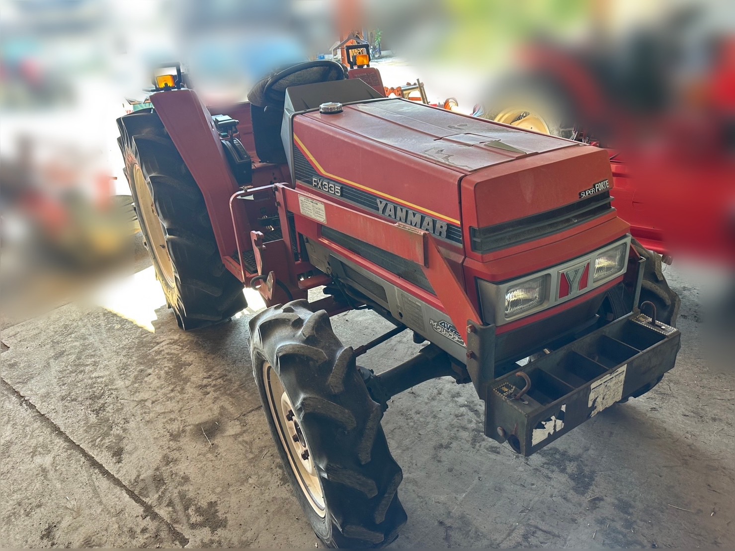 宮崎県ヤンマー　トラクター　FX335