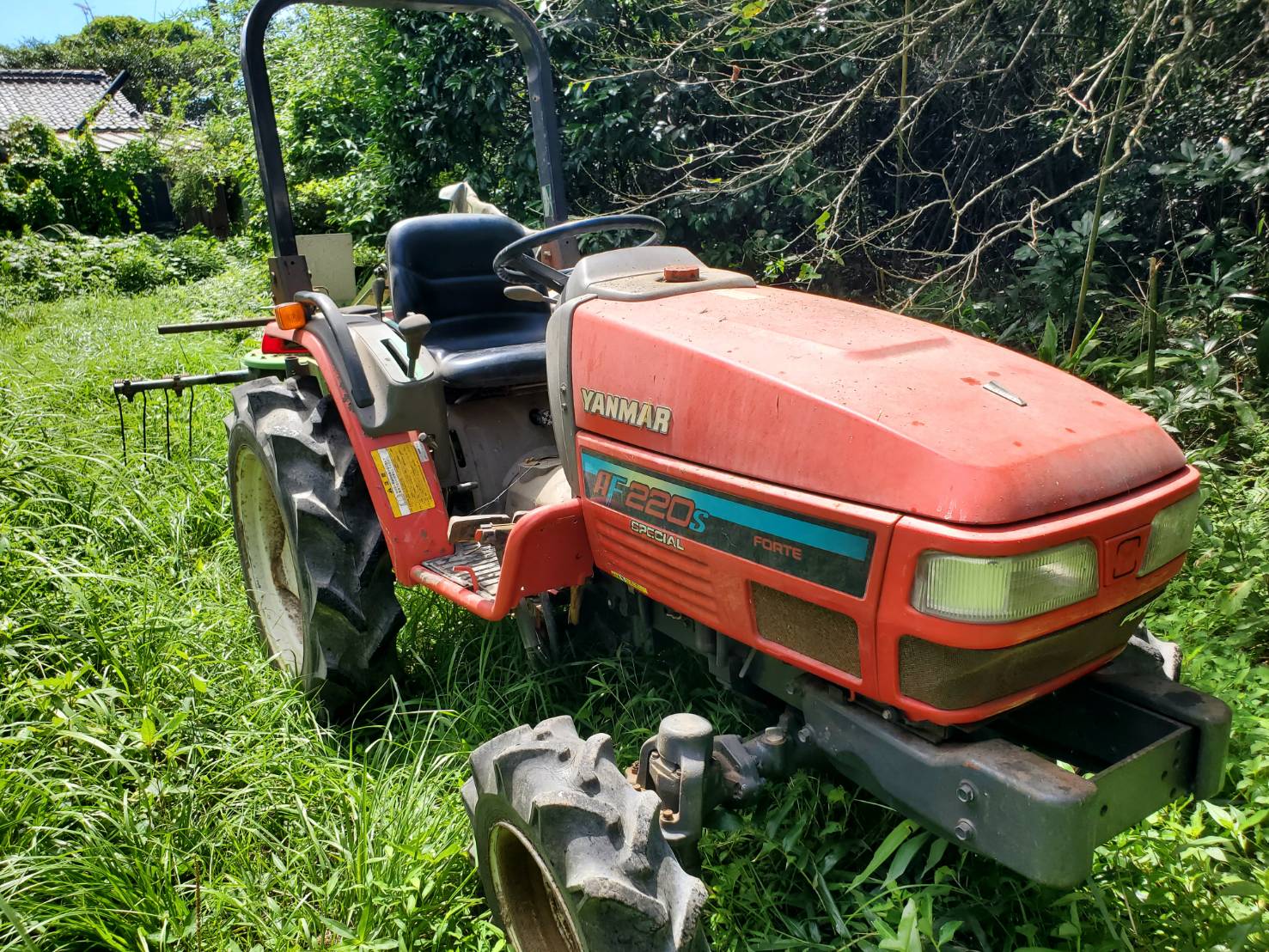 熊本県ヤンマー　トラクター　AF220S