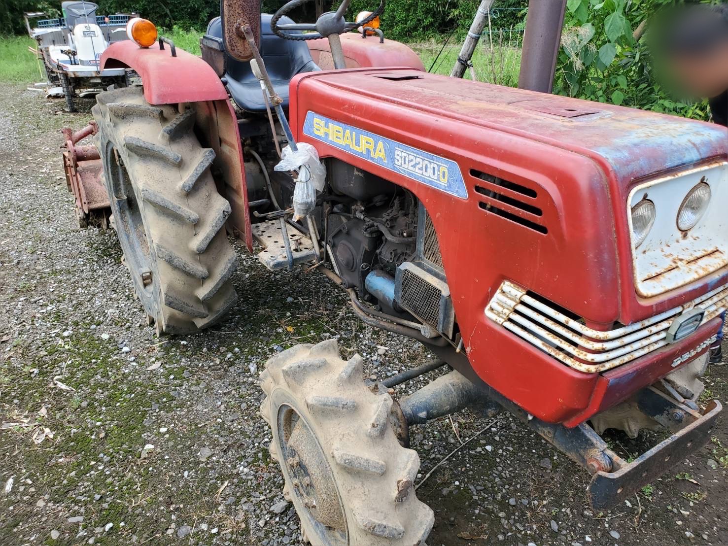 宮崎県シバウラ　トラクター　SD2200