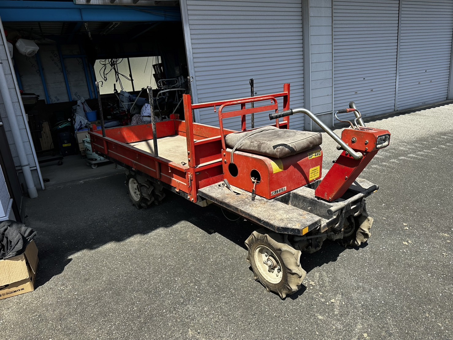 熊本県タナカ　運搬車　DP-4WD