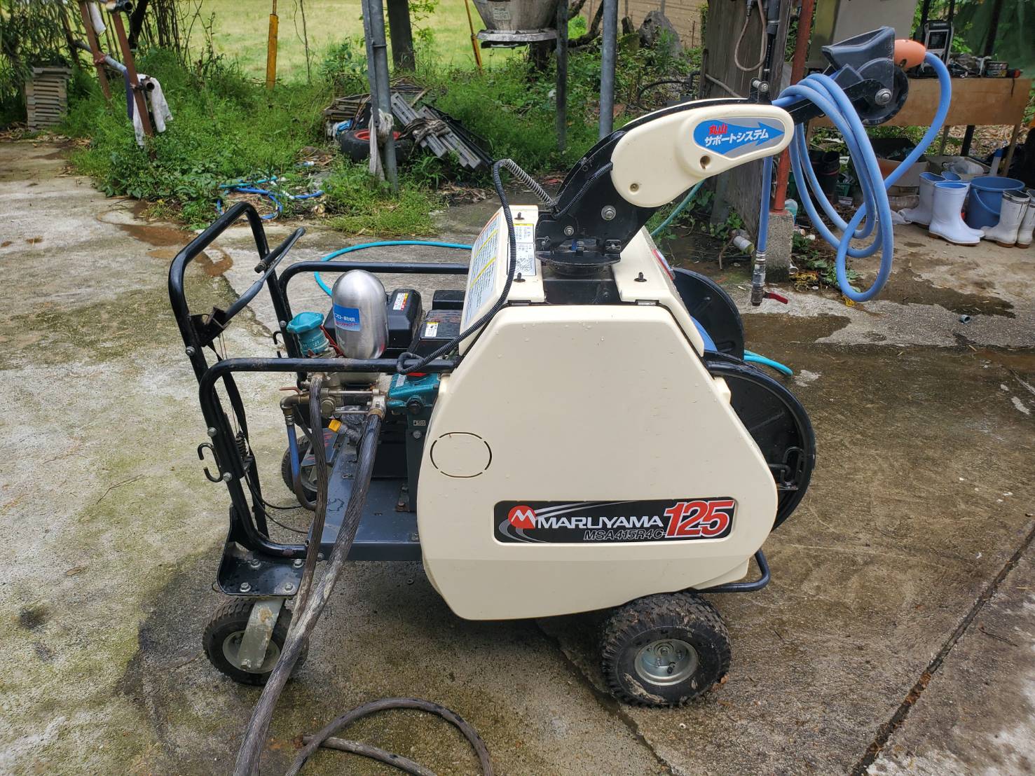 宮崎県丸山製作所 4ch自走ラジコン動噴 MSA415R4C-125