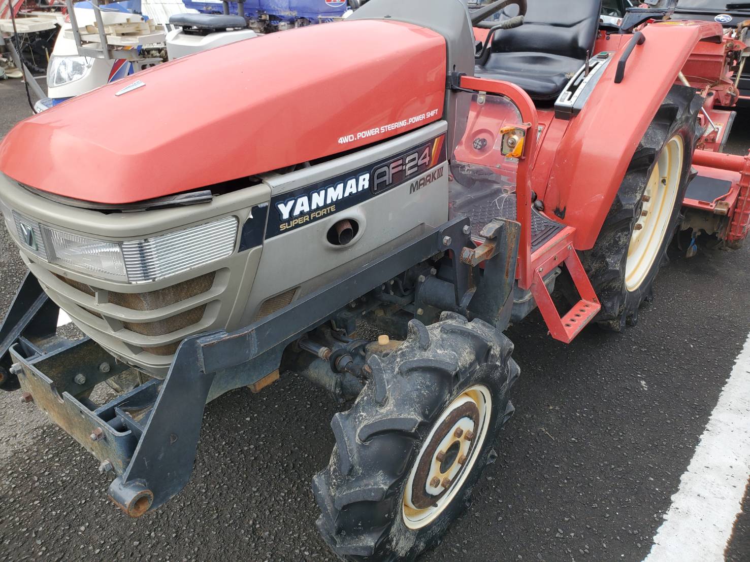 宮崎県ヤンマー　トラクター　AF24