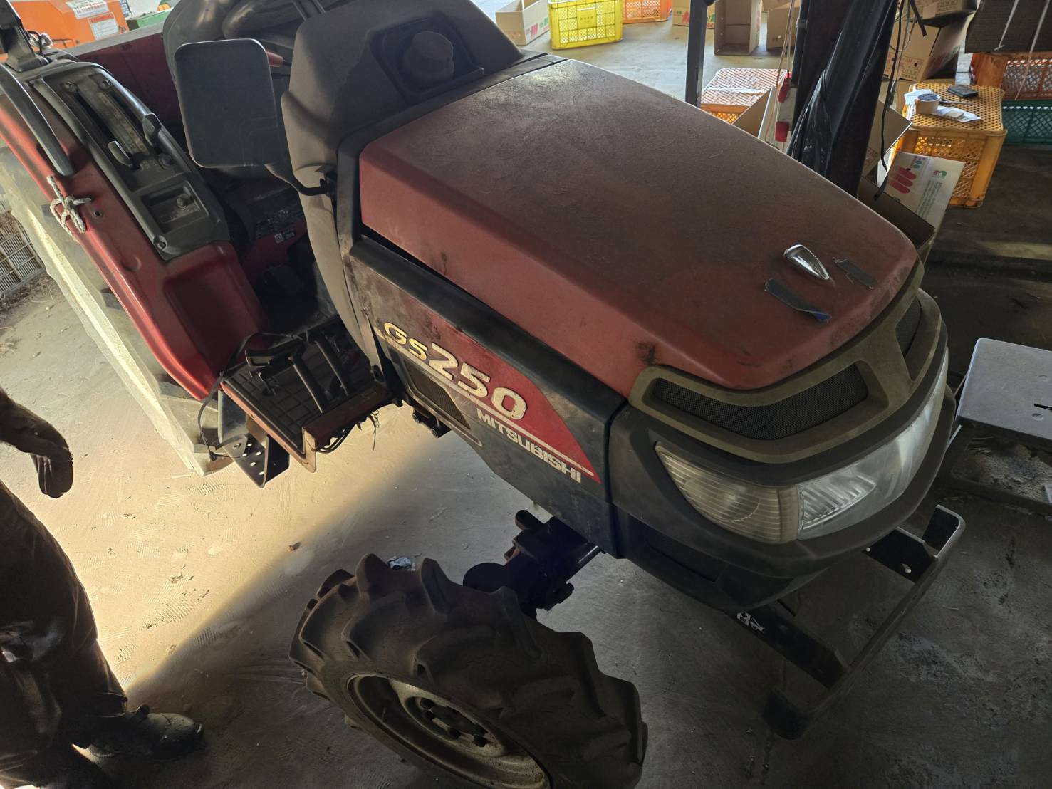 宮崎県三菱　トラクター　GS250