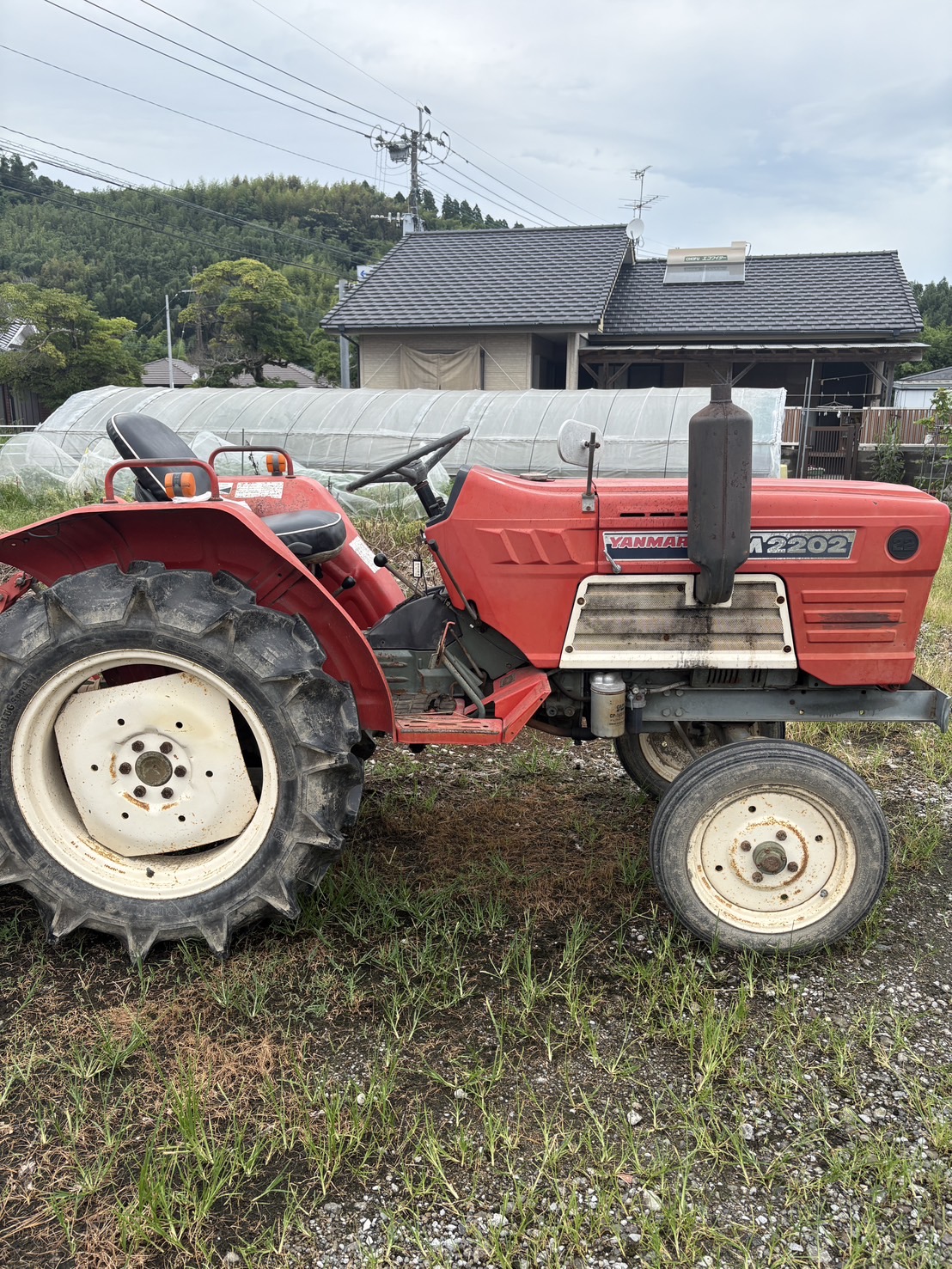 鹿児島県ヤンマー　トラクター　M2202